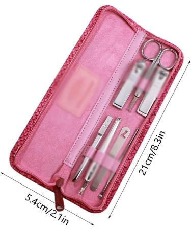 Nail Scissors Manicure Set Nail Clippers for Fingernail and Toenail Professional Nail Cutter with Tweezers Nail File for Everyday use Toenail Clippers (Color : Brown) - Buy Online on GoSupps.com