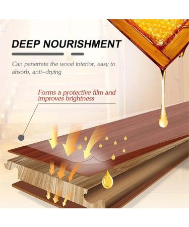 DENGWANG Beeswax Spray Furniture Polish Natural Micro-molecularized Beeswax Spray The Original Bees Wax Furniture Polish and Cleaner Beeswax Spray for Wood Floors (1PCS-B) - Buy Online on GoSupps.com