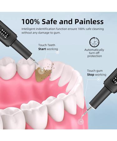 Buy Teeth Cleaning Kits - Waterless Flosser 3 Modes USB Rechargeable IPX7 Waterproof - Effective Dental Cleaner with Mirror (Light Gray - Buy Online on GoSupps.com