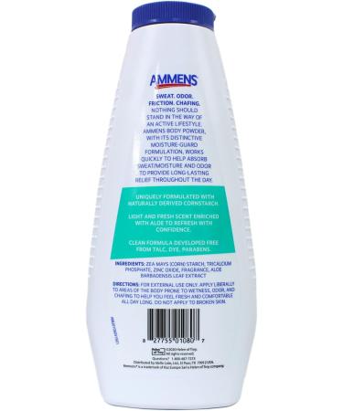 Ammens Medicated Powder Shower Fresh 11 oz (Pack of 4) - Buy Online on GoSupps.com