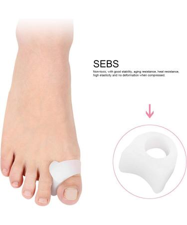 5PC Hallux Valgus Corrector Set - Plantar Fasciitis Relief Toe Separator & Massage Sleeve | International Shipping Available - Buy Online on GoSupps.com