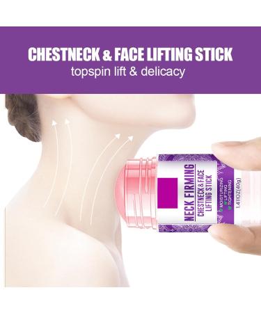 Neck and Chest Firming Cream Portable Multi Face and Neck Balm Stick Collagen Face Neck Tightening Lifting Cream for Anti Wrinkle Deeply Moisturizing Reduces Double Chin and Sagging Skin 1.41Oz - Buy Online on GoSupps.com