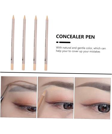 SOESFOUFU 4pcs Wooden Concealer Pen Pencils Spot Concealer Pencils Cover up Makeup Concealer 1 g (Pack of 1) Assorted Color - Buy Online on GoSupps.com