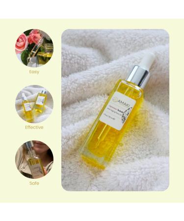 Amaki Japanese Tsubaki Oil: Anti-Aging Face Moisturizer for Women - Hydrating Gua Sha Oil with Anti-Aging Benefits - 30ml - Buy Online on GoSupps.com