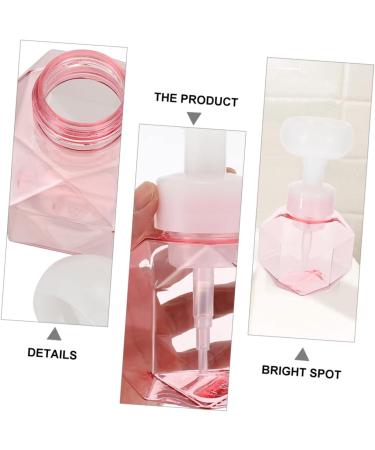 Fomiyes 6-Piece Flower Bubble Bottle Set | Plastic Soap Dispenser & Travel Hand Soap Tank - Buy Online on GoSupps.com