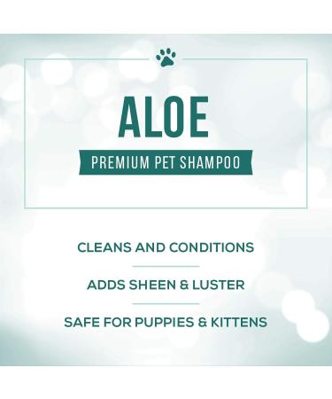 Natures Specialties Aloe Premium PET Shampoo - 909 | Best Aloe Shampoo for Dogs & Cats | International Shipping Available - Buy Online on GoSupps.com