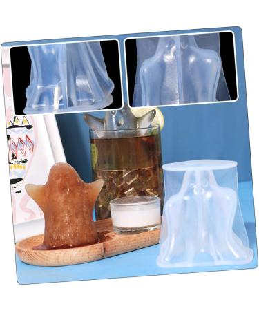 PRETYZOOM Ghost Silicone Mold Ice Sphere Mold Tray Mold Pudding Mold Handmade Craft Mold Accessories Self Made 7X8X8.5CM As Shown - Buy Online on GoSupps.com