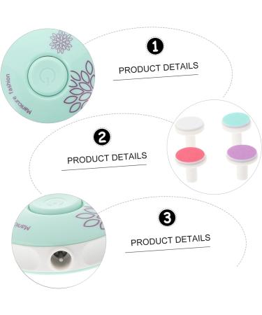 Beaupretty Drill Electric Grinding Nail kids fingernail clipper electric nail file drill infant electric nail drill power nail file Nail Care Tool abs Grinding head intelligent Kids - Buy Online on GoSupps.com