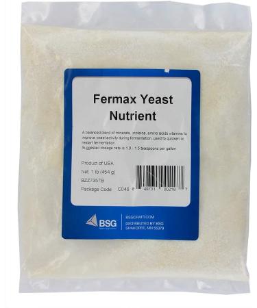 Fermax Yeast Nutrient 1lb - Essential Ingredient for Brewing (Without Chemicals) | Shop Now - Buy Online on GoSupps.com