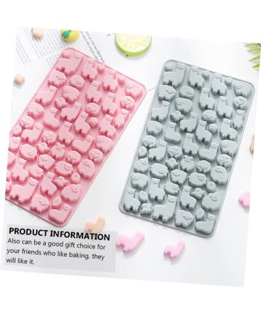 DECHOUS 4 Pcs Chocolate Silicone Mold Non- Stick Chocolate Alpaca Candle Molds Silicone Cookie Mold Cookie Molds Resin Molds Cake Baking Pans Alpaca-Shape Mold Household Silica Gel Fudge - Buy Online on GoSupps.com