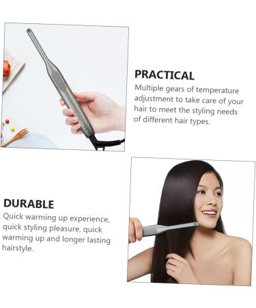 Travel Hair Curler & Straightener - Dual Hair Styling Tool for Perfect Curls & Sleek Styles | International Shipping - Buy Online on GoSupps.com