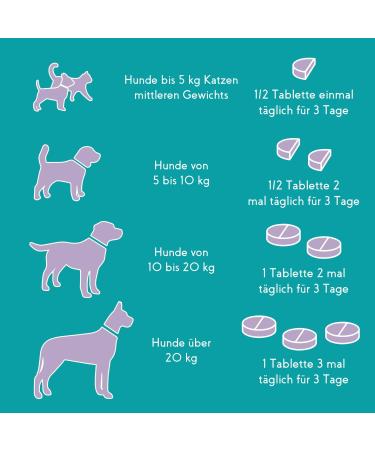 Suprapet ProBiostop - Probiotic Tablets for Dogs & Cats | 30 Natural Supplement for Gut Health with Inulin & Baobab - Buy Online on GoSupps.com