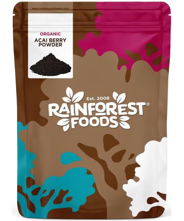 Rainforest Foods Organic Acai Berry Powder 200g 200 g (Pack of 1)