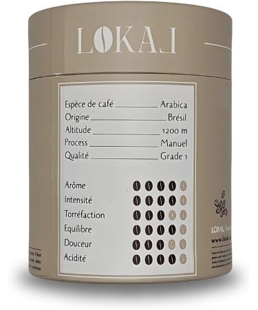 LOKAL Caf do Jacu coffee from freeliving animals coffee beans 100 Arabica 100 g - Buy Online on GoSupps.com