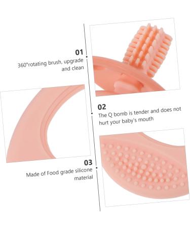 Tovinanna 16-Pack Silicone Baby Toothbrushes - Toddler Oral Care & Molar Toys with Pacifier Design - Buy Online on GoSupps.com