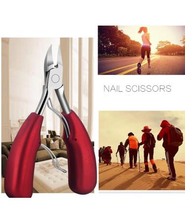 ASEOK Ingrown Toenail Clippers Used For Thick Toenails Fungi Toenails Ingrown Toenails. Long Handle Safe Storage Precision Toe Nail Clippers Clip Cuticles Easily Blue - Buy Online on GoSupps.com