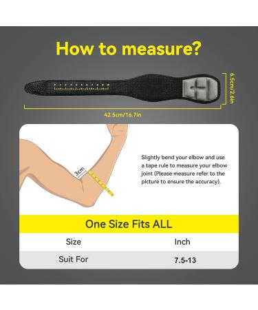 AGPTEK Elbow Brace for Tendonitis, Tennis & Golfers Elbow Support - Compression Arm Band for Pain Relief - Adjustable Wrap with Compression Pad for Men & Women - Buy Online on GoSupps.com