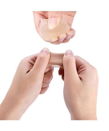 Orthopedic Gel Corn Pads for Hallux Valgus - Reusable Foot Care Pads for Plantar Warts & Pressure Relief - 1 Pair (4.5 x 3.5 cm) - International Shipping Available - Buy Online on GoSupps.com