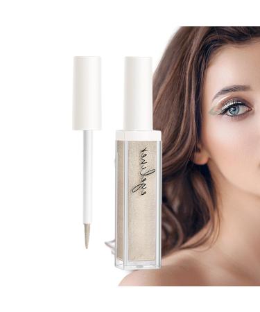 bellv Liquid Eyeliner | Glitter Liquid Eyeliner - Shimmering Liquid Eyeshadow Waterproof Glitter Eyeliner for Valentine's Day and Birthday Gifts Bellv