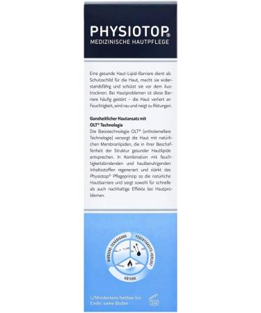 Physiotop Basis Lotion 200 ml - Soothing Skin Relief | International Shipping Available - Buy Online on GoSupps.com