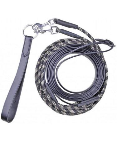 HKM 4000315279234 Draw reins9100 blackThoroughbred/Warmblood black L