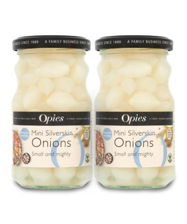 Opies | Mini Silverskin Onions | 2x227g - Buy Online on GoSupps.com
