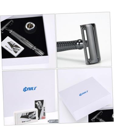 Beavorty 1 Set Manual Razor for Women Metal Safety Razor Stand & Facial Beard Razor Ideal for Smooth Shaving | International Shipping Available - Buy Online on GoSupps.com