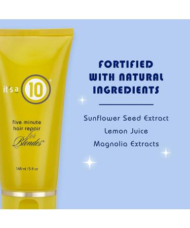 It's a 10 Haircare Five Minute Hair Repair for Blondes - 5 fl. oz - Buy Online on GoSupps.com