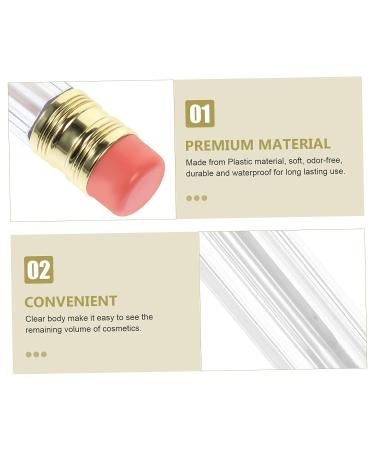 Beavorty 12pcs Clear Lip Gloss Tubes - Pencil Shaped Makeup Containers for Lip Gloss and Balm - Air Traffic Control Travel Size - Buy Online on GoSupps.com