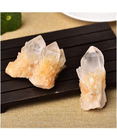 Balance Natural Raw Quartz White Clear Crystal Cluster Stones Crystal Point Specimen Home Decoration Raw Crystals Lucky Stone Crystal Cluster (Color : Twin Size : 1PC) 1PC Twin - Buy Online on GoSupps.com