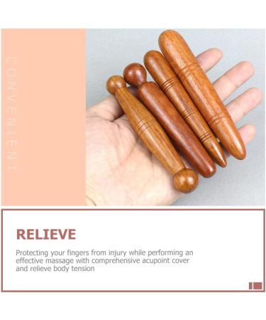 Sherchpry 3ST Foot Massager - Wooden Acupressure Massage Sticks & Reflex Zone Tools for Thai Massage - Buy Online on GoSupps.com