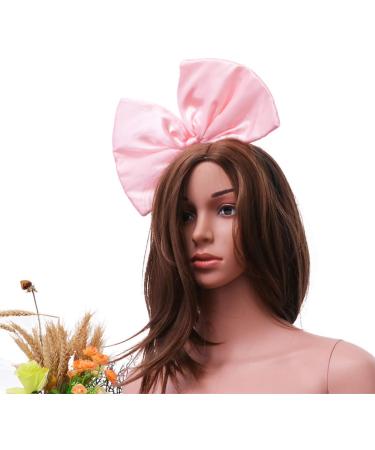 FRCOLOR Huge Bow Headband Bowknot Hair Hoop Halloween Christmas Hair Band Hoop Party Hair Accessories for Woman Girl (Pink) - Buy Online on GoSupps.com