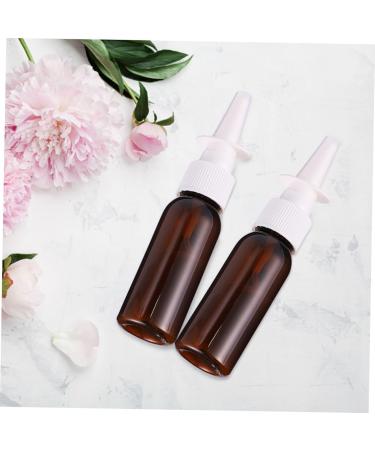 10pcs FOMIYES Direct Injection Nasal Spray Bottles - Travel Cosmetic Brine Mist Spray Bottle | Light Brown - Buy Online on GoSupps.com