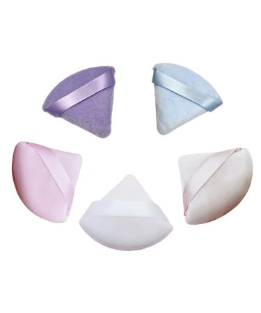 5 Color Triangle Powder Puff Makeup Sponge Cosmetic Foundation Sponge Beauty Makeup Tool