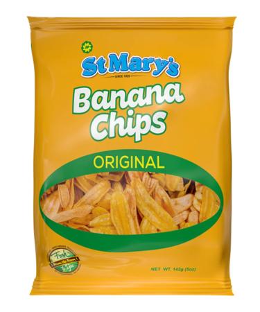 St Marys Banana Chips Family 142g-Fd