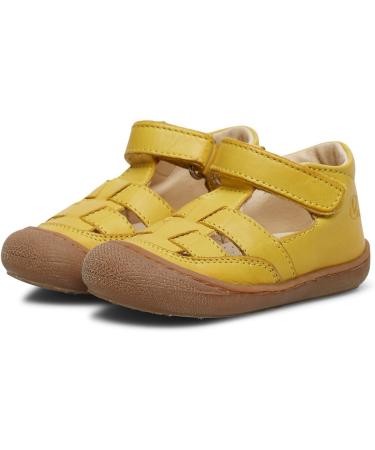 Naturino WAD-Leather Closed-Toe Shoes | 8.5 UK Child | Yellow - Buy Online on GoSupps.com