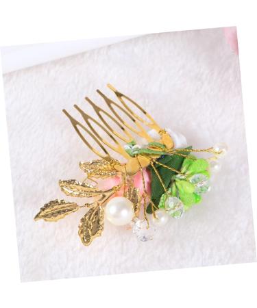 Didiseaon Wedding Hair Comb Bride Wedding Dress Hair Accessories Flower Hair Comb - Buy Online on GoSupps.com