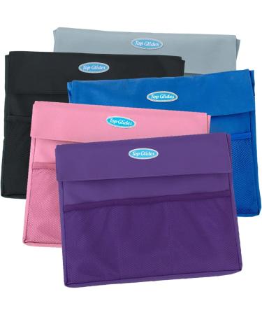 Top Glides Universal 6-Pocket Walker Bag Tote Pouch - Purple | Convenient Storage Solution - Buy Online on GoSupps.com