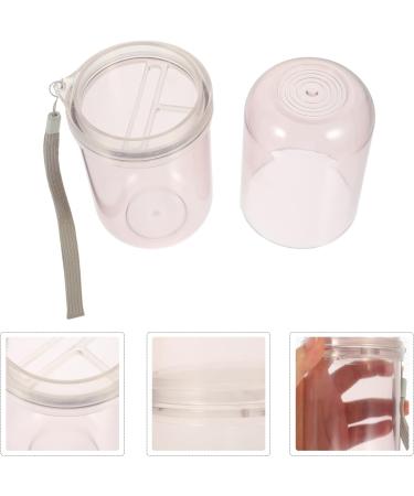 Buy Zerodeko Transparent Washing Cup & Toothbrush Travel Storage Rack - Pink | International Shipping Available - Buy Online on GoSupps.com