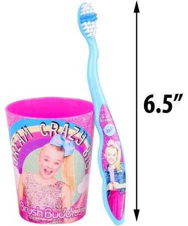 4SGM JoJo Pink Toothbrush Set 2-Pack - Kids' Soft Bristle Toothbrushes - Buy Online on GoSupps.com