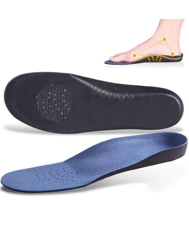 Heel spur insoles orthopedic insoles comfort high arch support shoe inserts plantar fasciitis insole work shoes men's women-L