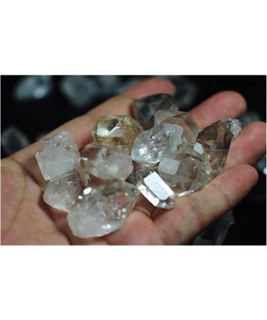 for Natural White Crystal Stones and Minerals Diamond Clear Quartz Crystal Diamond Rough Gem Raw Stones and Minerals Natural Luster (Color : Light Grey Size : 1-2cm) 1-2cm Light Grey - Buy Online on GoSupps.com