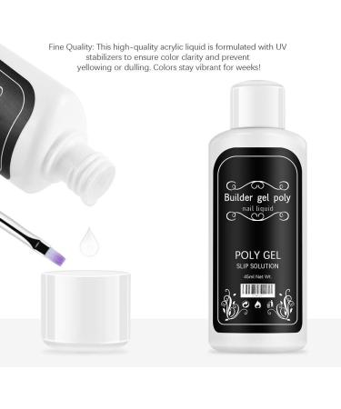Ownest Quick Poly Gel Slip Solution - Nail Extension Gel Liquid for DIY Nail Art - Buy Online on GoSupps.com