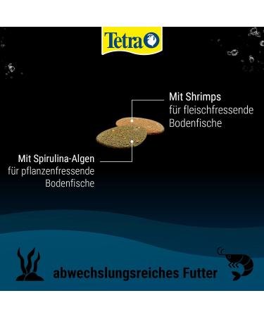 Tetra Wafer Mix - Premium Fish Feed for Floor Fish & Crayfish | Healthy Growth & Resistance | 3.6L 1.85kg Pack - International Shipping Available - Buy Online on GoSupps.com