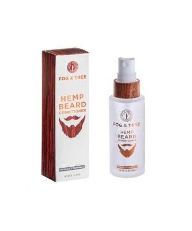 Fog & Tree Hemp Beard Oil Leave-in Conditioner Beard Growth Oil All Hair Types