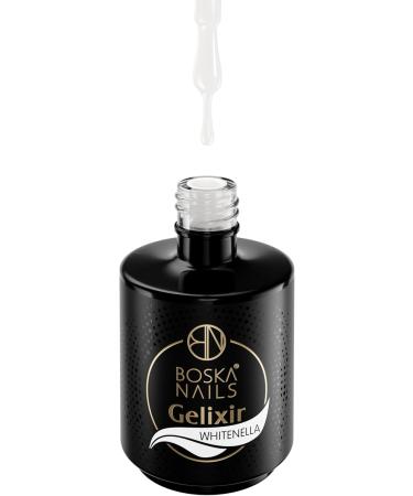 Divine Nails Gelixir Gel in Bottle Whitenella 15 ml - Buy Online on GoSupps.com
