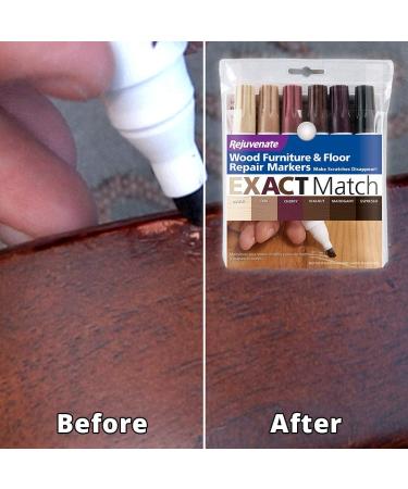 Rejuvenate Wood Furniture & Floor Repair Markers 13oz - Seals, Protects, Fills Scratches - Cabinet & Furniture Restorer - Buy Online on GoSupps.com