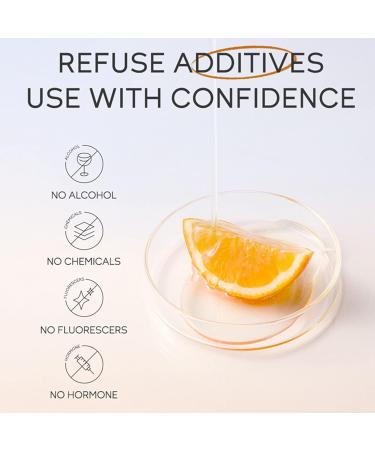 Fashion Base Skincare Set Serum Vitamin C Serum for Face&Eye Vitamin C Skin Care with Hyaluronic Acid Face Essence Anti-Aging Brightening Wrinkle Facial Serum - Buy Online on GoSupps.com