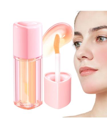 Lesunbak Chromatic Lip Balm Tinted Lip Oil 2g | Nourishing Moisturizing Primer for Teenagers' Face Makeup Daily and Evening Use