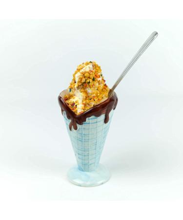Peanut Brittle Crunch Coat Ice Cream Topping (2 lb. Resealable Zip Lock Stand Up Bag) - Buy Online on GoSupps.com